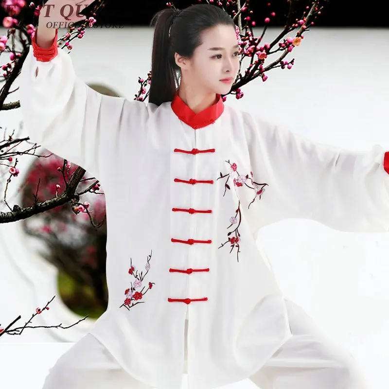 Униформа тайчи одежда для женщин и мужчин wushu Одежда Кунг фу костюм униформа