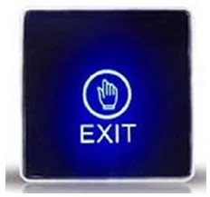 Кнопка выхода двери сенсорный выключатель инфракрасный бесконтактный Bule