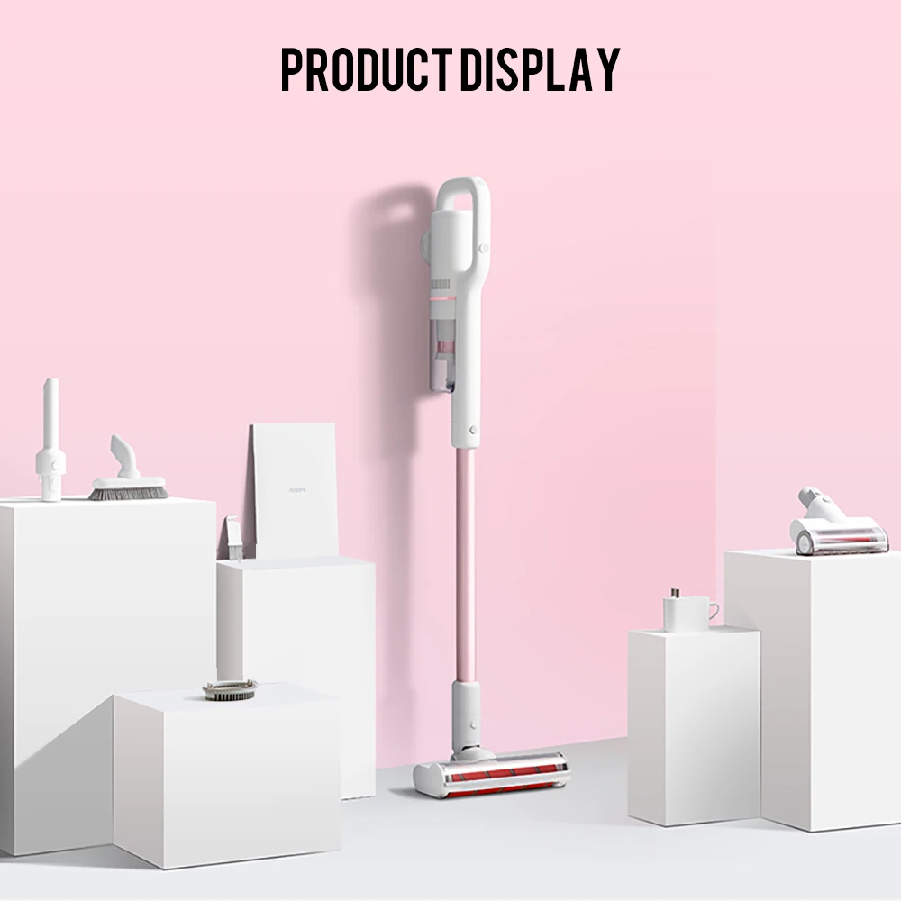 * Подлинности Xiaomi ROIDMI Storm пылесос розовое золото F8 ручной 18500 pa Всасывания Низкий