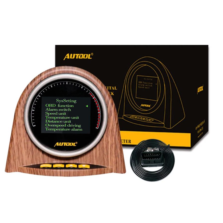 AUTOOL X70 Авто HUD Автомобильный дисплей подголовника автомобиля OBD 2 головы вверх дисплей метр полный OBDII протоколы