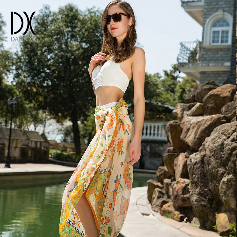 Летний однотонный шелковый шарф женские шифоновые шарфы солнцезащитный женский