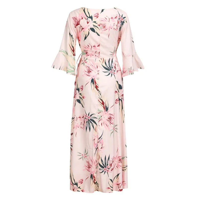 Горячая Распродажа 2019 женские летние сексуальные удобные с коротким рукавом Boho