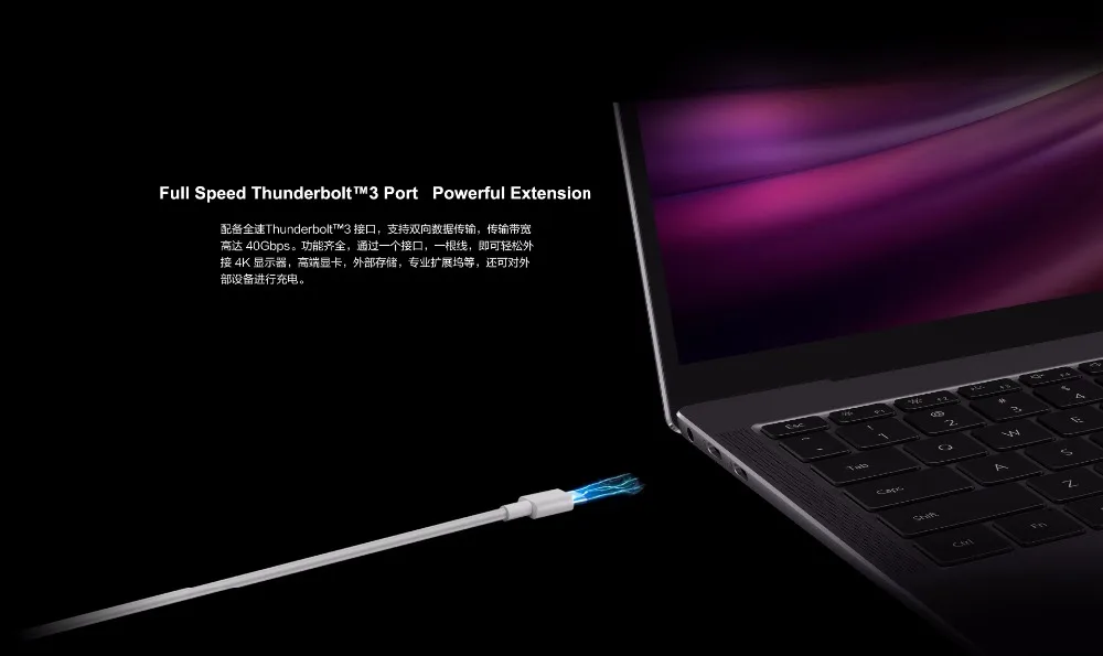 Лучший Мощный ноутбук HUAWEI MateBook X Pro, 13,9 дюймовый ноутбук с 16 Гб оперативной памяти, 1 ТБ, i7-8565U для хранения данных, процессор, Макс. 4,6 ГГц