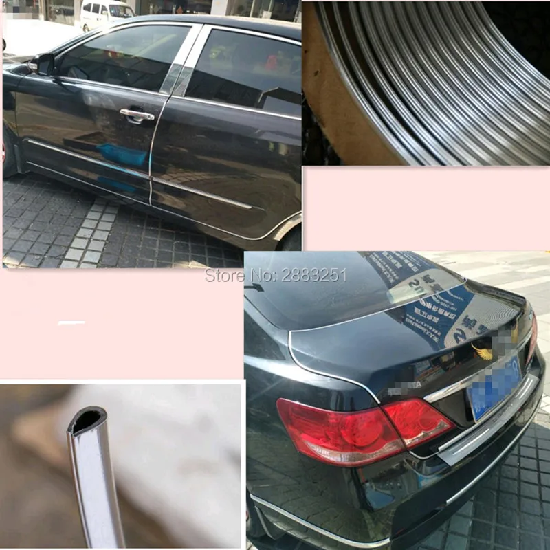 

3M Car accessories Automotive air conditioning U Style decoration strip for Nissan qashqai tiida almera juke primera GTS styling