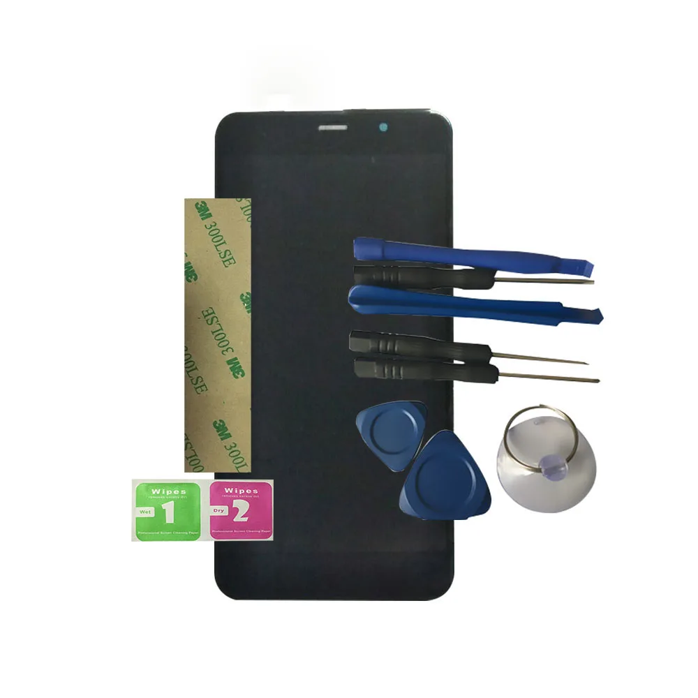 Новый сенсорный экран для ARCHOS Core 55P с ЖК-дисплеем сменный дигитайзер в сборе