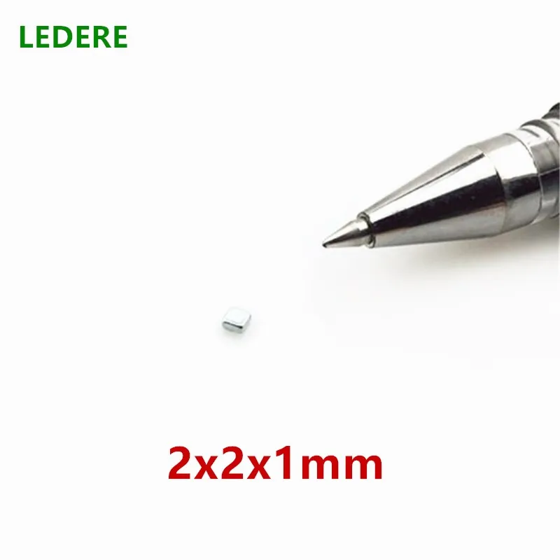 Неодимовый Железный борный сильный магнит, 50/100 шт., 2x2x1, 2*2*1, квадратный супермаленький магнит, 2x2x1 мм, 2*2*1 мм, маленький магнит, Тонкий Магнит