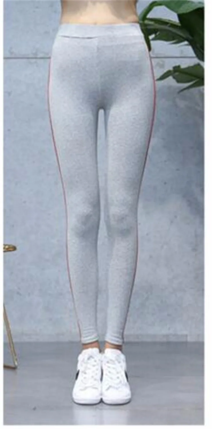 Женские облегающие удлиненные брюки DOUBCHOW из хлопка с эластичной резинкой на