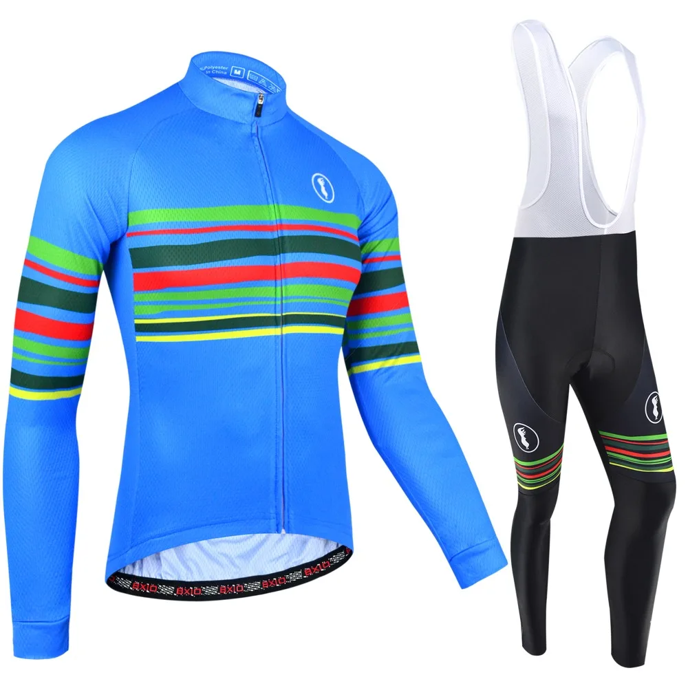 

New Item BXIO Brand Winter Cycling Clothing Keep Warm Bicycle Clothing Long Sleeve Bikes Clothes Blue Bicycling Jersey BX-151