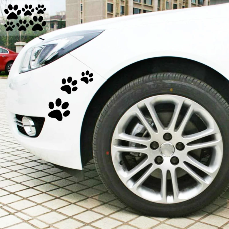 Милые Мультяшные наклейки Volkrays в виде панды на автомобиль аксессуары для