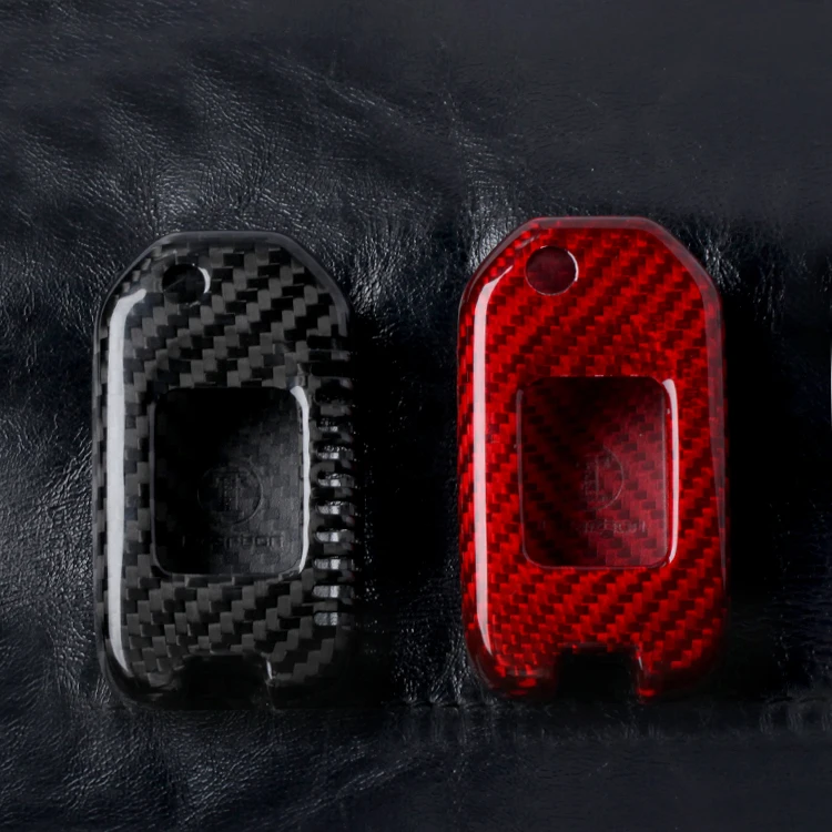 T-Carbon Fiber чехол для ключей пульта дистанционного управления Honda HRV CRV XR-V CRIDER Accord SPIRIOR