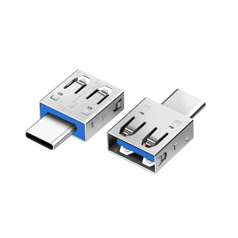 OTG конвертер металлический USB 3 0 Type c адаптер для высокой эффективности передачи и