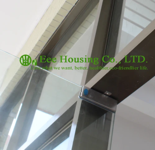 Китайский производитель коммерческие наружные бескаркасные стеклянные двери