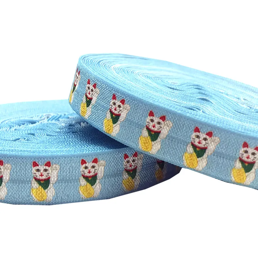 10 ярдов на голову эластичная повязка для головы с ленты враг Lucky Cat набор сделай