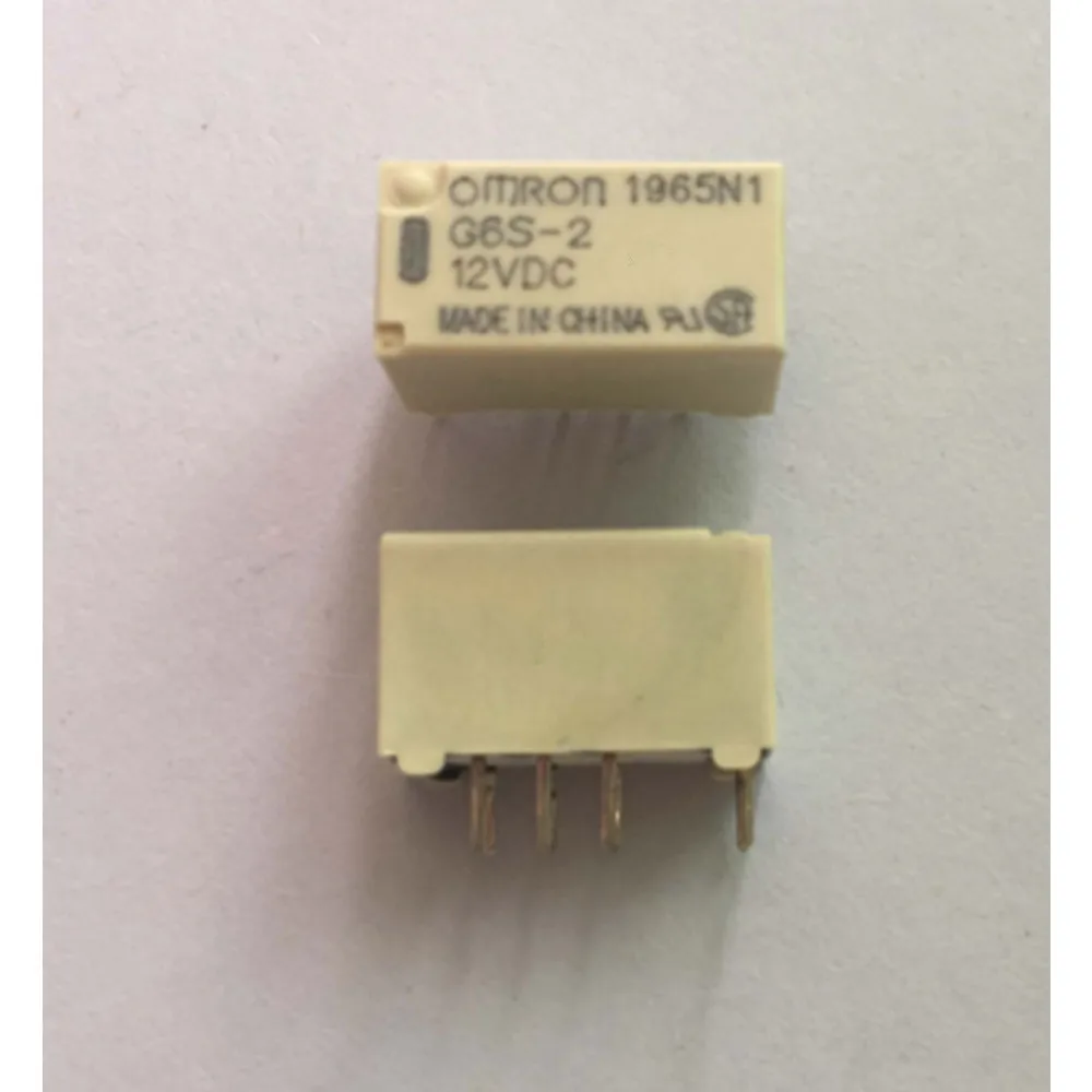 

wholesale 10pcs/lot relay G6S-2-DC12V