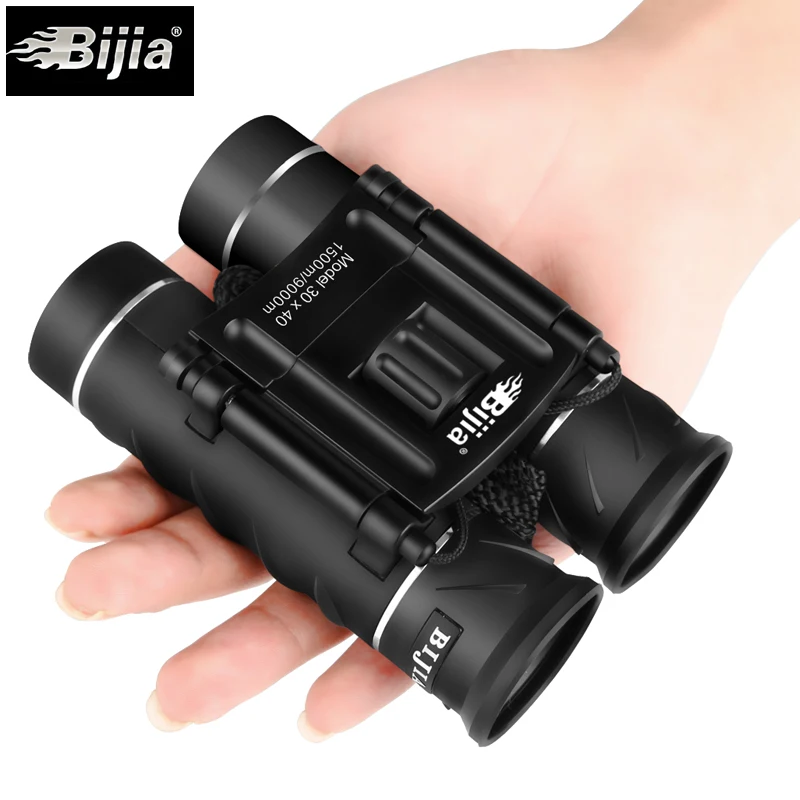 Охотничий компактный бинокль BIJIA 30X40 Складной телескоп с полным оптическим