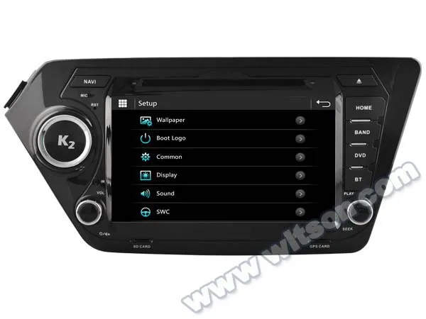Автомобильный DVD-плеер WITSON GPS-навигатор для KIA K2/RIO новая технология экран в плену
