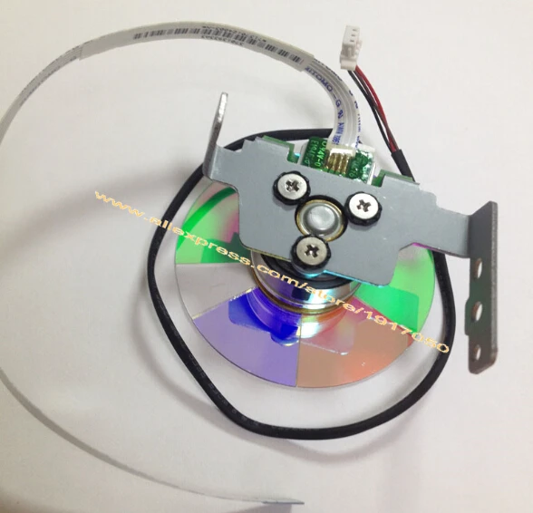 

Projector color wheel for Optoma DV100 ,7 segments 46mm