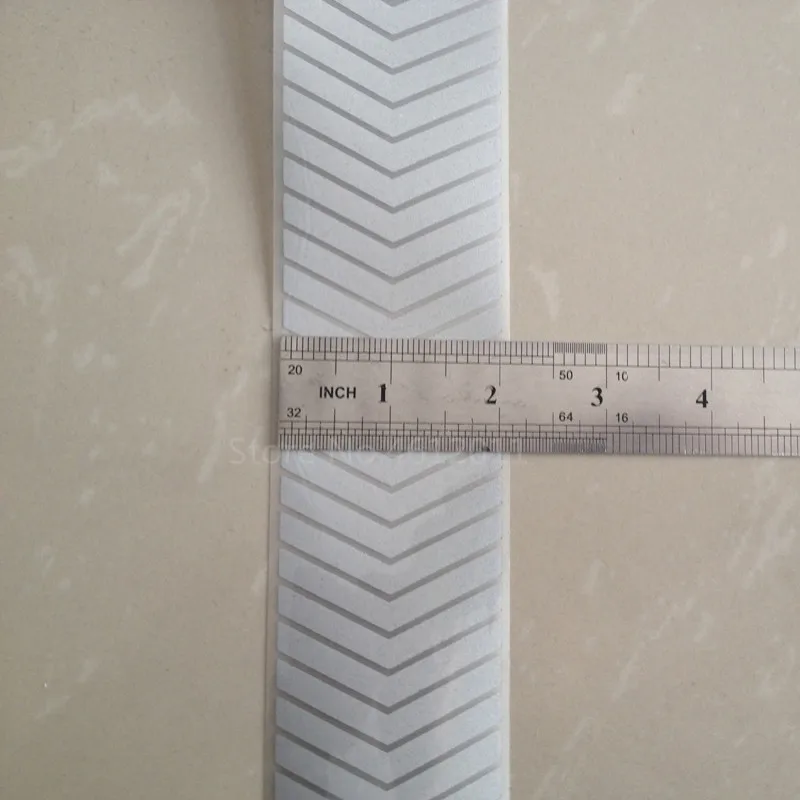 DIY стрелка Серебряная Светоотражающая предупреждающая лента для безопасности