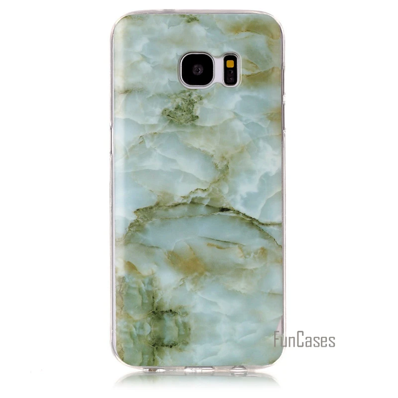 Мрамор каменная коллекция SM-G935F Защитный чехол для samsung Galaxy S7 edge гибкий мягкий