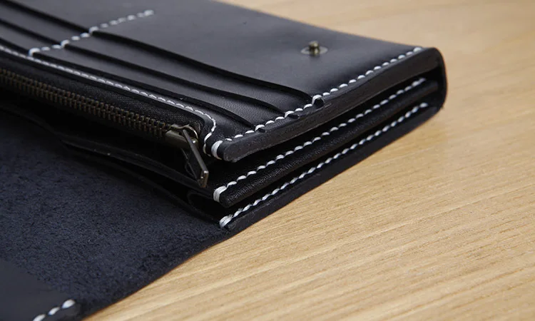 Кошельки LANSPACE мужские из натуральной кожи бумажники ручной работы от известного