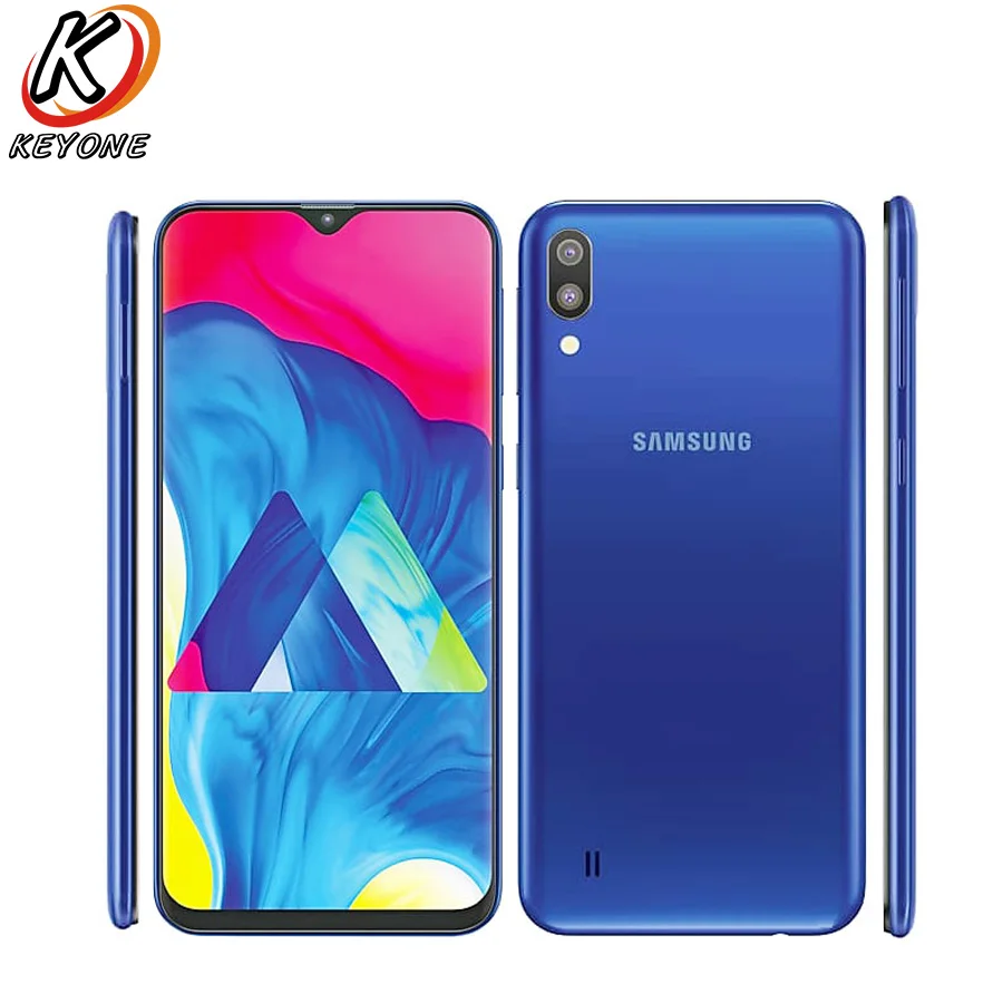 Мобильный телефон samsung Galaxy M10 M105F-DS LTE, 6,22 дюймов, 3 Гб ОЗУ, 32 Гб ПЗУ, Восьмиядерный процессор Exynos 7870, Android 8,1, двойная камера заднего вида