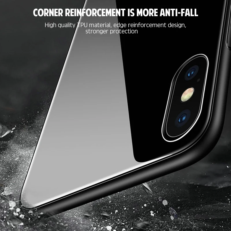 Роскошный защитный Магнитный чехол из закаленного стекла для iphone 12 11 Pro XS MAX XR X 7 8 6