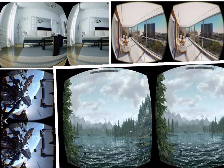 BOBO VR Z4 кожаный 3D картонный шлем виртуальной реальности очки VR очки гарнитура наушники коробка 2 для 4-6 'смартфонов