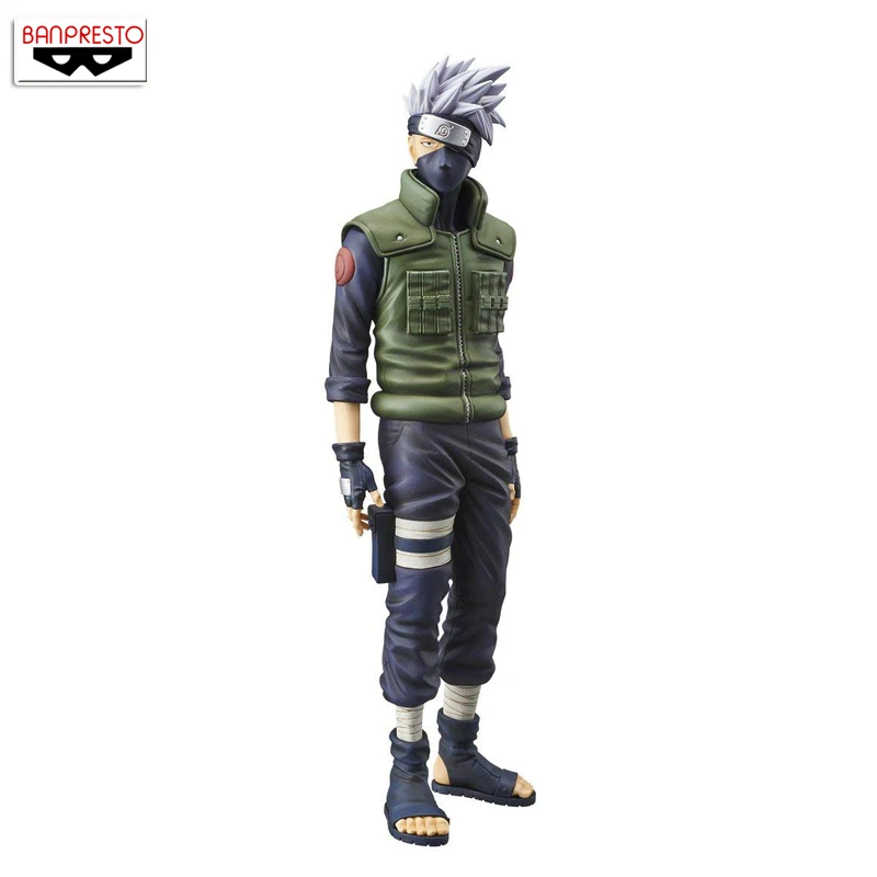 100% Оригинальные Коллекционные Фигурки Banpresto trusta Shinobi HATAKE KAKASHI|Игровые фигурки и