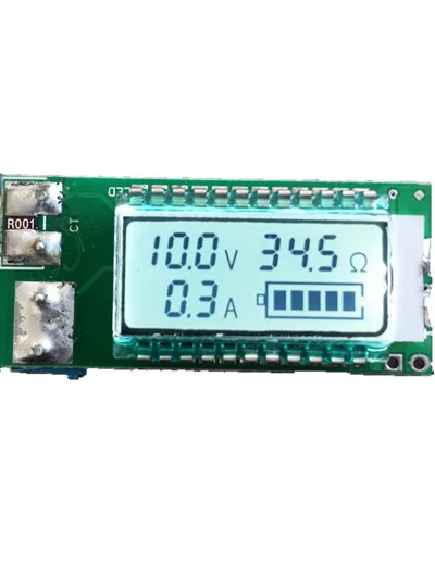 Тестер литий ионной батареи ЖК измеритель напряжения/тока/емкости/18650 26650