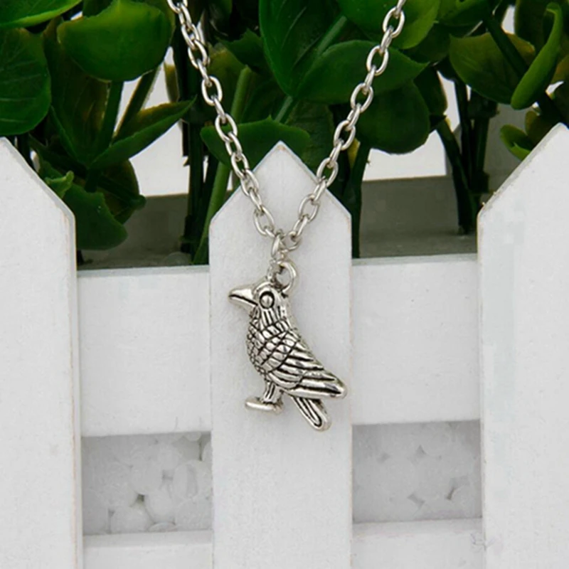 Лидер продаж 1 шт. античное серебряное ожерелье в виде кроликов и крестиков 19
