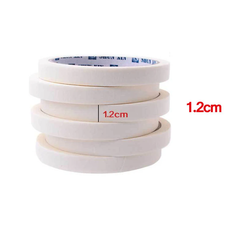 2pcs Nail Art Adhesive Tape 0.5cm&amp1.2cm 17m Creative Design Stickers Strong Sticky Glue DIY Gel Polish Manicure Accessories | Красота и