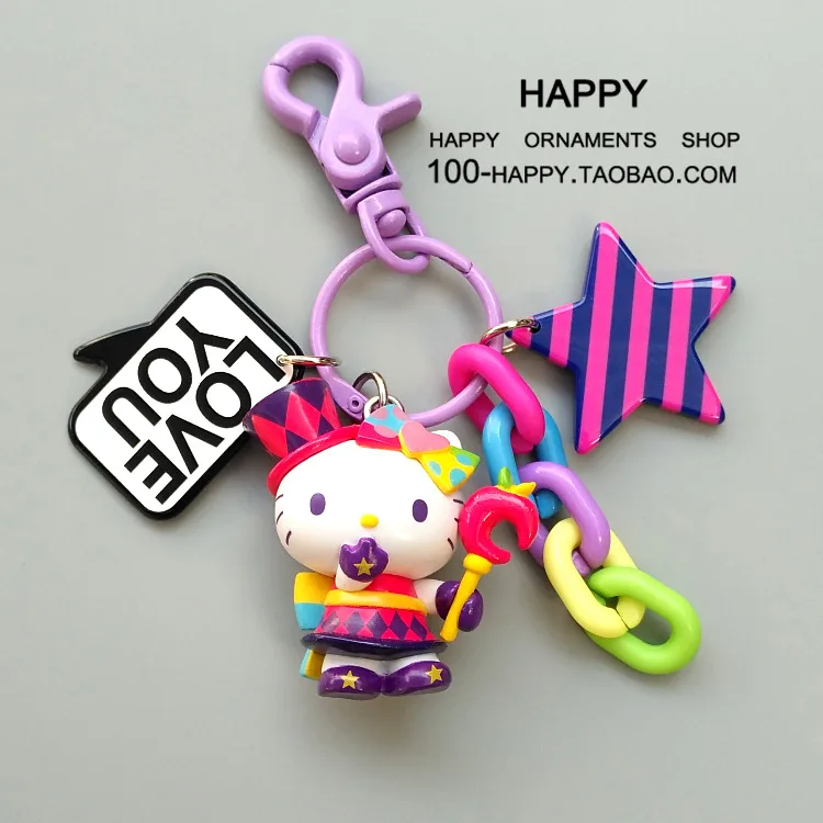 Брелок пряжка Трубы рисунок Hello Kitty оригинальность подарок отправка в почтовом