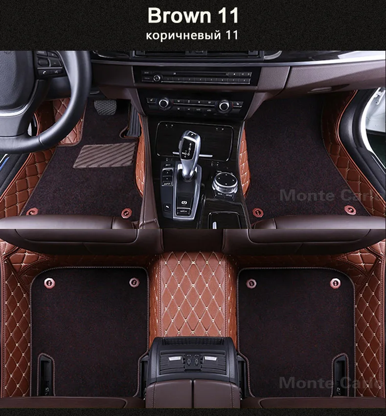 Индивидуальный заказ автомобильные коврики для Mercedes Benz E class W211 W212 W213 S W220 W221 W222 высокое качество любую погоду ковер подкладка