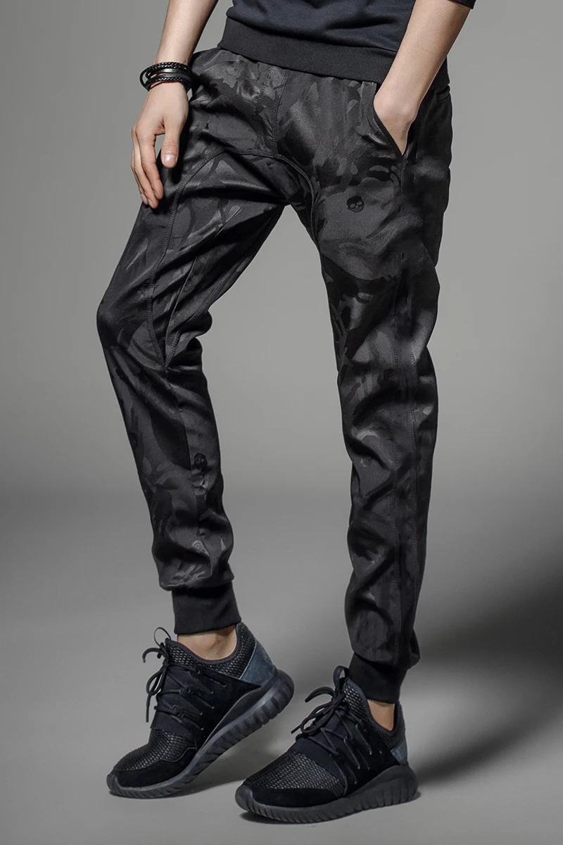 Новинка 2017 весенне-осенние стильные мужские брюки модные повседневные