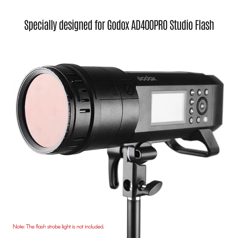 Godox BD08 дверь амбара сотовая сетка и 4 Цвета Гелевые фильтры набор для AD400PRO