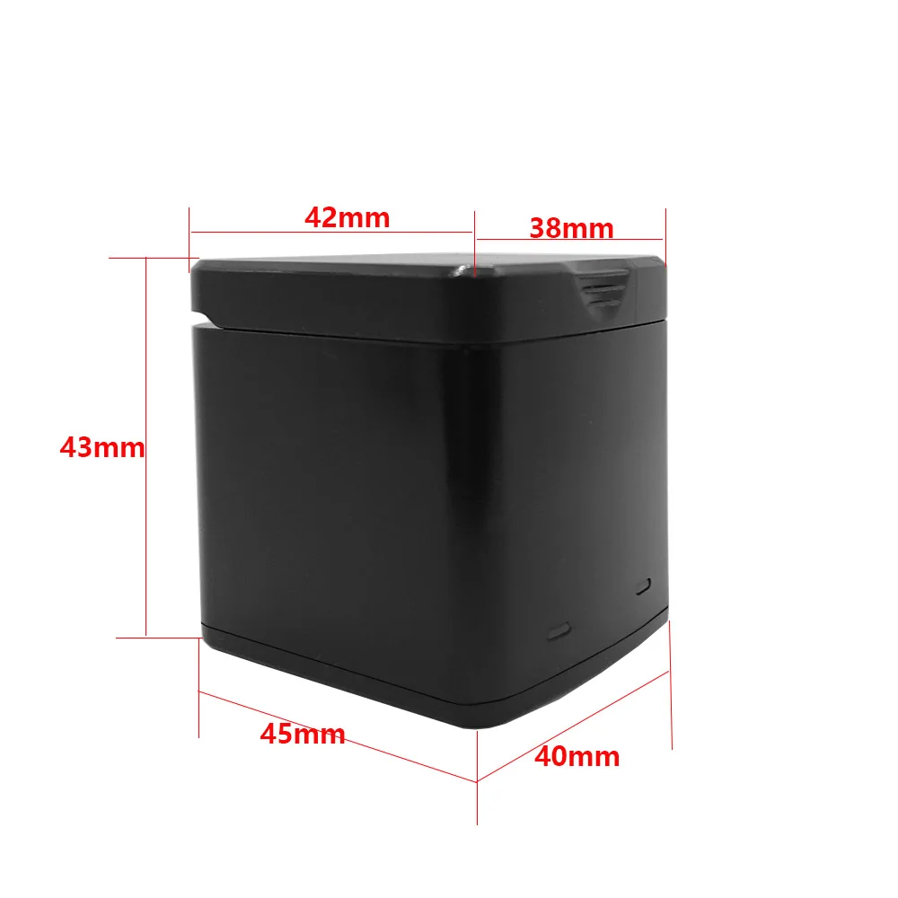 TUYU коробка для хранения 2 порта зарядное устройство для SJCAM SJ4000 батарея Sj5000 M10 SooCoo c30 C50 F68 EK7000 eken H5s H6s H9 батарея