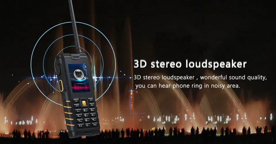 Ioutside T2 прочный телефон IP68 водонепроницаемый ударопрочный морозостойкий Walkie talkie Powerbank фонарик 4500 мАч Русская клавиатура