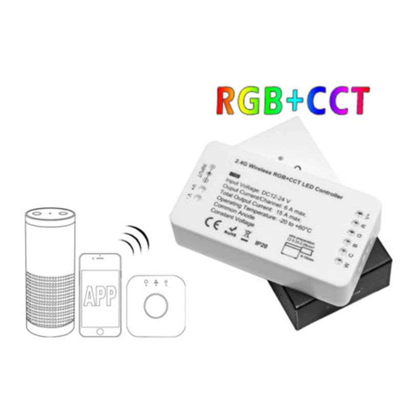 1 * беспроводной пульт дистанционного управления LED RGB + CCT/RGBW Номинальное