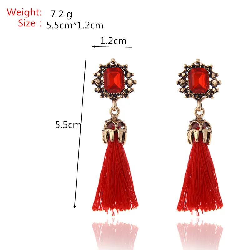 Женские серьги e0238 корейские модные длинные с кисточками|long tassel earrings|tassel earringsearrings