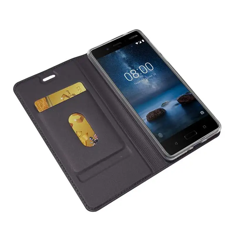 Тонкий кожаный чехол-книжка чехол для Nokia для детей возрастом 2, 3, 5, 6, 7, 8, 9, 2,1 3,1 5,1 6,1 плюс 7,1 8,1 7,2 6,2 3,2 2,2 4,2 чехол из искусственной кожи чехол для телефона с магнитной застежкой