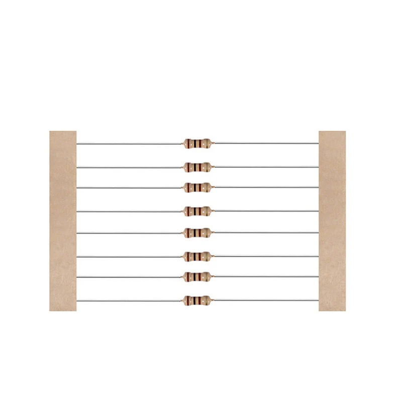

5000pcs 1/4W 0.25W 5% Carbon Film Resistor 0R ~ 22M 100R 220R 330R 1K 2.2K 3.3K 4.7K 10K 22K 47K 100K 0.47 10M 18M 20M 22Mohm