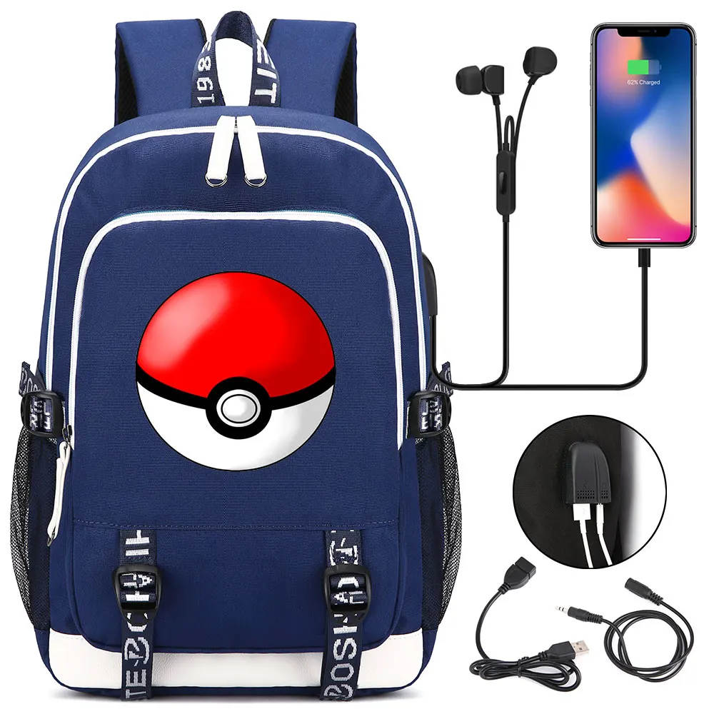 Новый Squirtle Аниме Пикачу чармандер наушники USB Jack для мальчика и девочки школьные