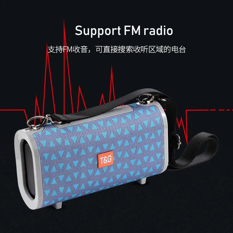 Портативная Bluetooth колонка многофункциональная водонепроницаемая маленький