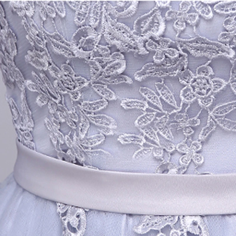 Тюлевое ТРАПЕЦИЕВИДНОЕ ПЛАТЬЕ LAMYA до колен короткое платье На Шнуровке Для