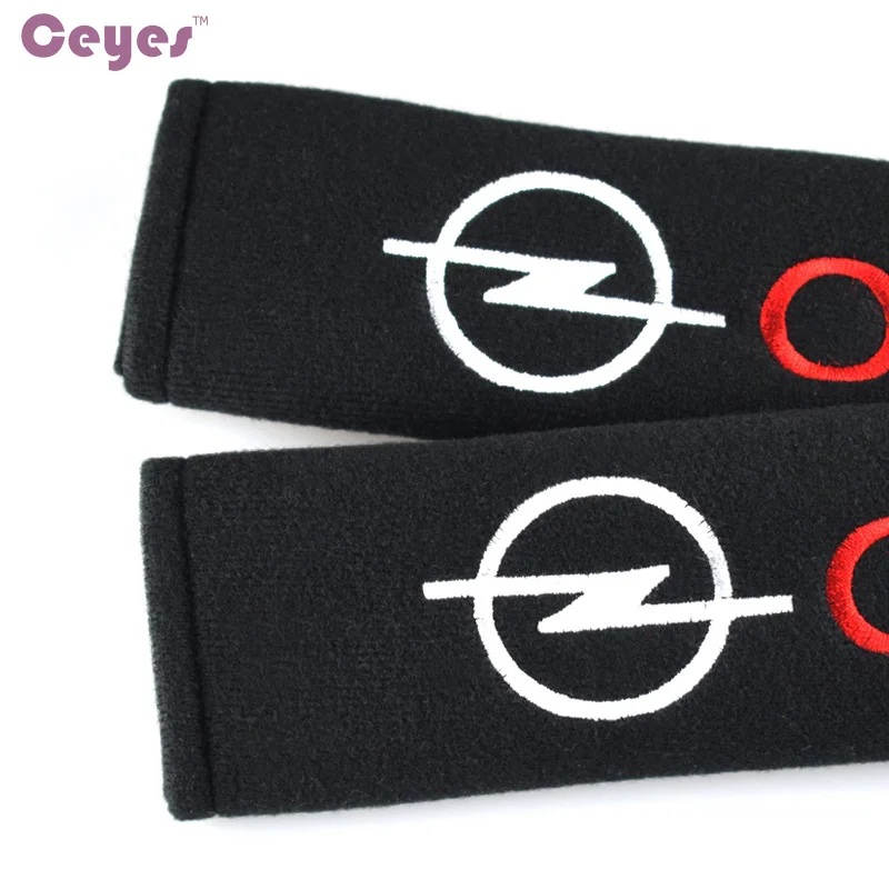 Чехол для ремня безопасности тюнинг автомобиля чехол из чистого хлопка Opel Astra H G J