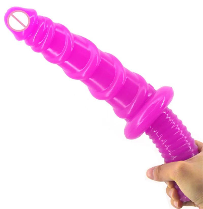 Фаллоимитатор Искусственный Пенис с винтовой ручкой интимные игрушки для женщин