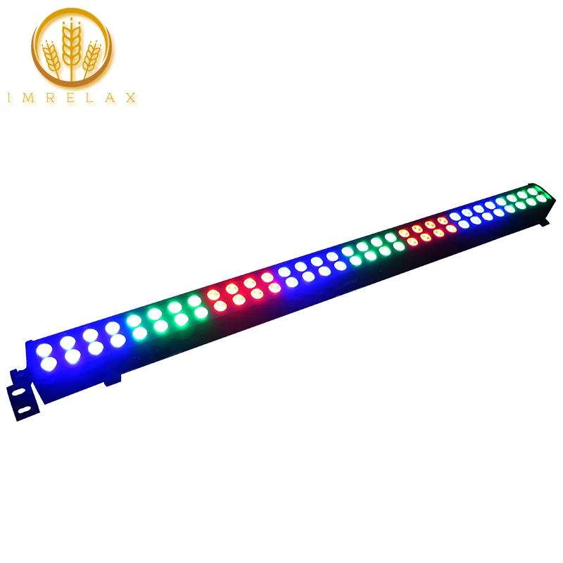IMRELAX 64x1 5 Вт RGB 3in1 СВЕТОДИОДНЫЙ бар светильник Цвет смешивания сценическое