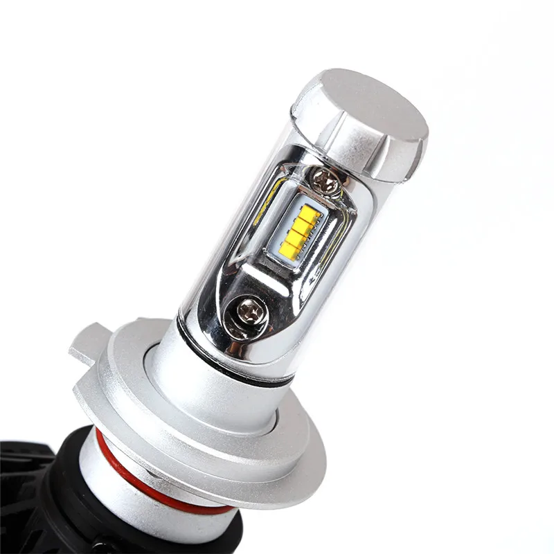 2 шт. Автомобильные светодиодные лампы H7 поколения 50 Вт 6000 лм 12 В|h7 led car headlight|headlight