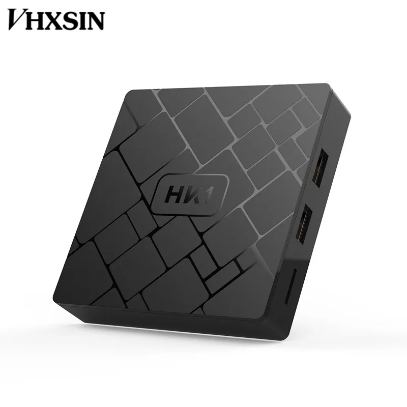 VHXSIN 50 pcs/lot HK1 android 7.1 os s905w 2gb 16gb 2.4ghz wifi 100m lan 4k google tv box | Электроника