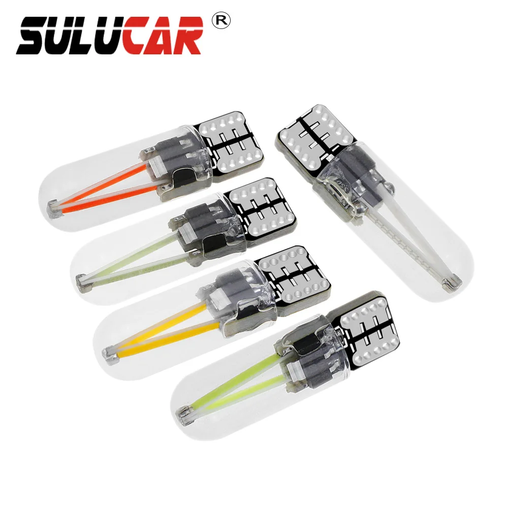 SULUCAR 6 шт. w5w T10 194 Светодиодные Габаритные лампы Чтения Купол Подсветка